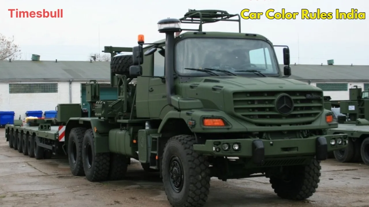 Car Color Rules India