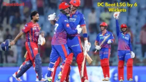 Dc Beat Lsg By 6 Wickets