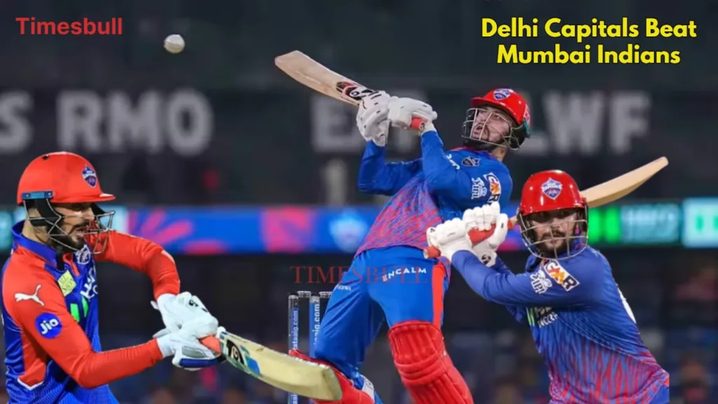 Delhi Capitals Beat Mumbai Indians
