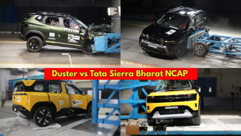 Renault Duster vs Sierra Safety Rating: 5-Star Bharat NCAP Face-Off – Steely Protection on Roads