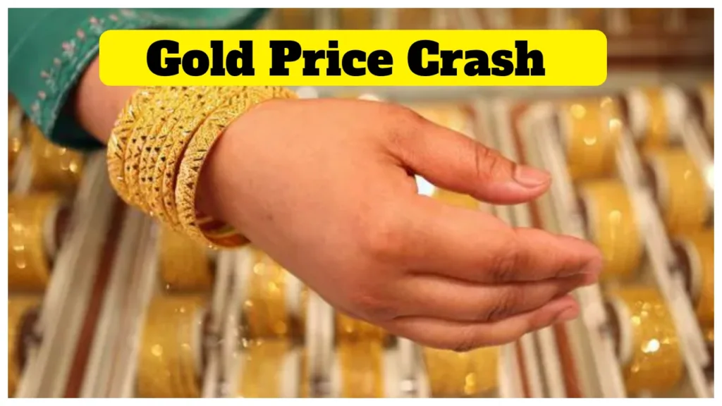 Gold Price Crash – Gold Drops by ₹1,600, Silver Falls by ₹4,000 Today, Check Latest City Rates