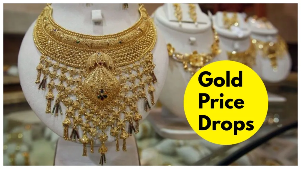 Gold Price Drops