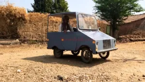 Gujarat Jugaad Genius: ₹30,000 Solar Car Runs 60km on Sunlight – No Petrol Needed