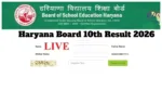 Haryana Board 10th Result