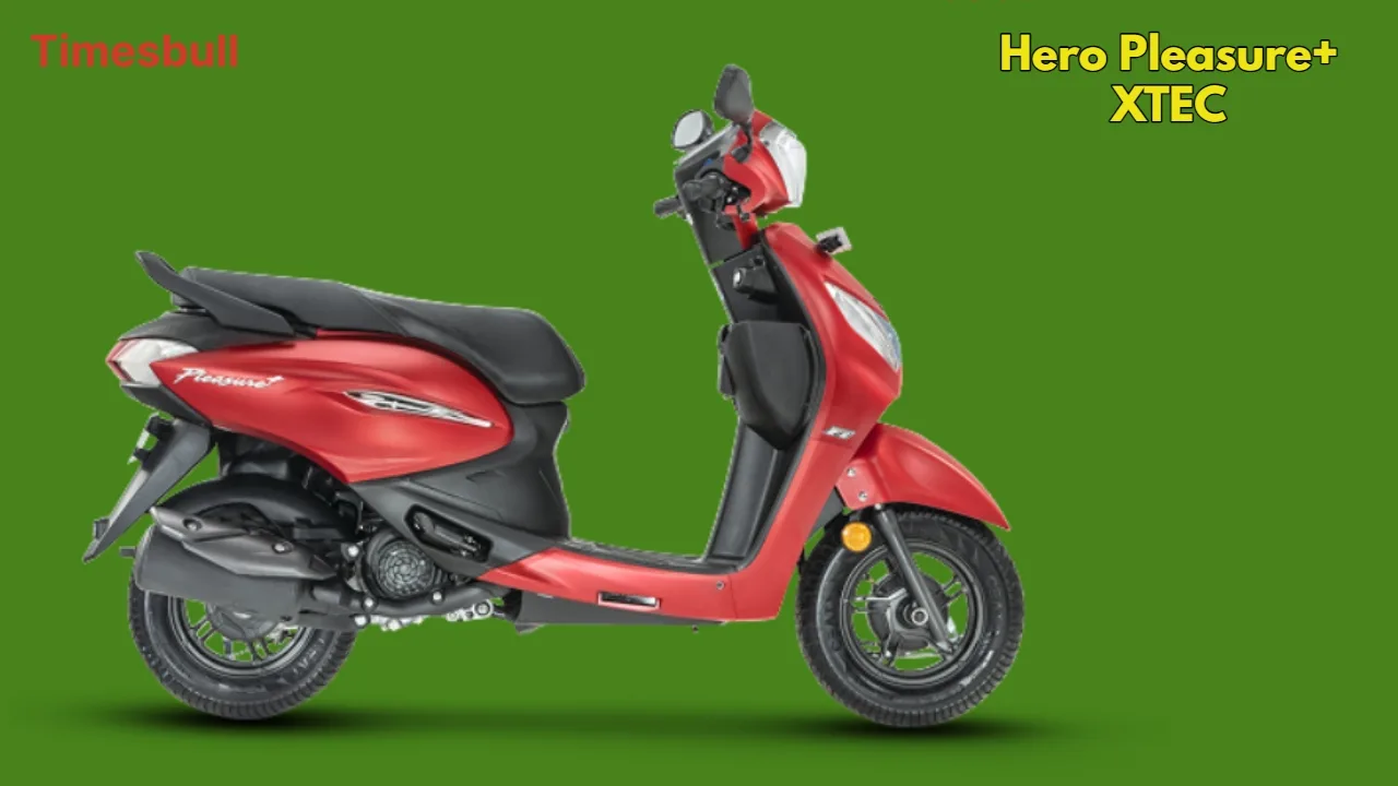 New Hero Pleasure+ XTEC 2026: Stylish Budget Scooter with Smart Features – Check Price Details