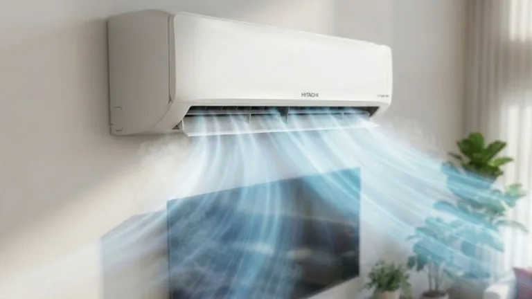 Lowest Price Alert! Hitachi 1.5 Ton 3 Star Smart Inverter AC Now Under ₹35,000 on Amazon India.