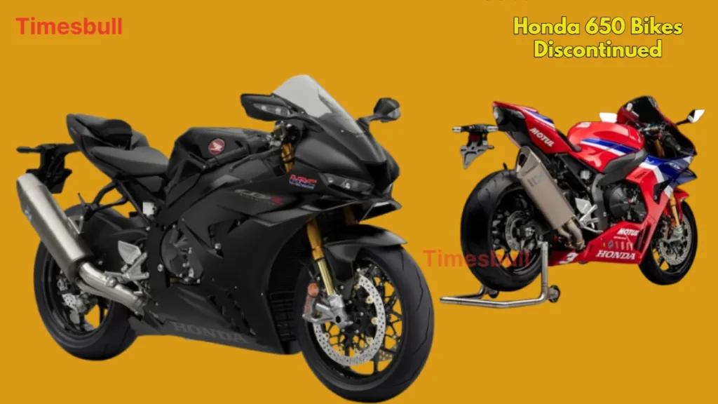 Honda 650 Bikes Discontinued