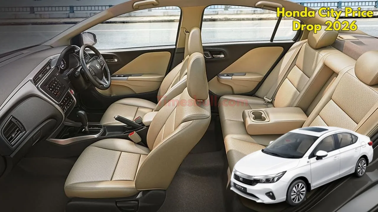 Honda City 2026 Offer: Get Up to ₹1.56 Lakh Off on Premium Cars – Check Price & Benefits - Honda City Price Drop 2026 | Times Bull