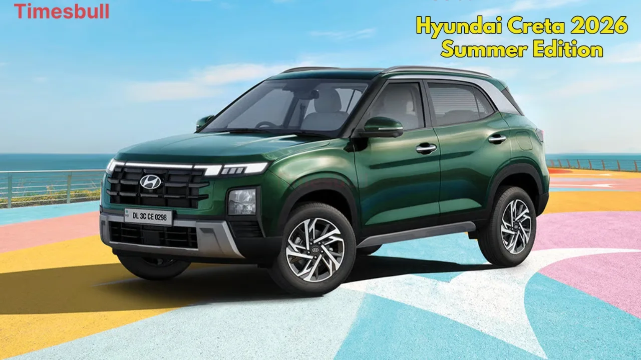 Hyundai Creta 2026 Summer Edition: Affordable Variant Launched at ₹12.05 Lakh with New Features, Check Details - Hyundai Creta 2026 Summer Edition (1) | Times Bull