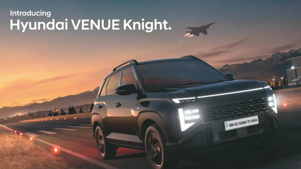 Hyundai Venue Knight Edition 2026: A Powerful Compact SUV With 5‑Star Safety, Stylish Black Theme And Premium Tech