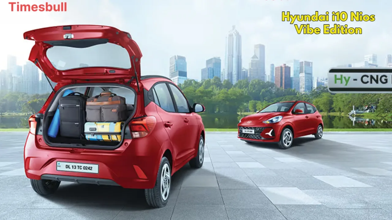 Hyundai Grand i10 Nios Vibe Edition Debuts: The Most Feature-Loaded Hatchback Under ₹8 Lakh - Hyundai I10 Nios Vibe Edition (1) | Times Bull