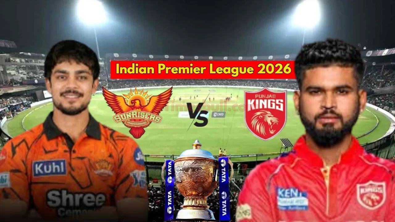 PBKS vs SRH IPL 2026: Pitch Analysis, Weather Forecast & Expected Playing XI 2026 - IPL 2026 | Times Bull