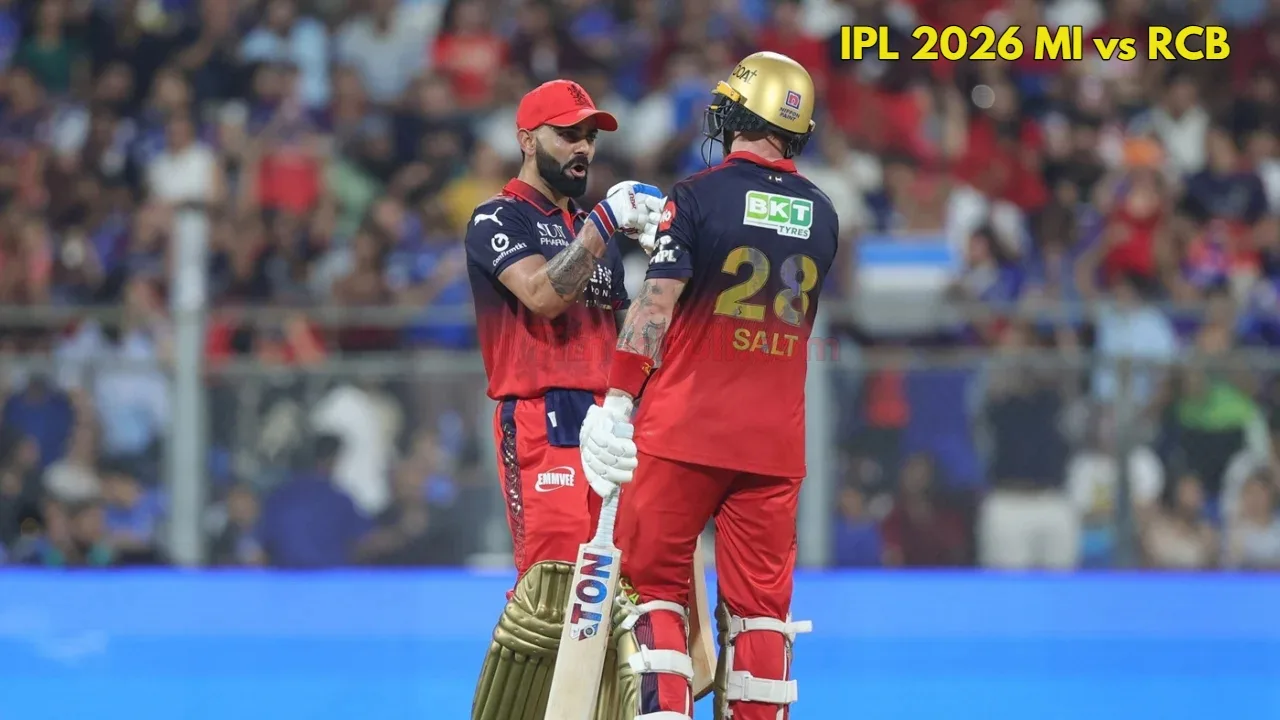 IPL 2026 MI Vs RCB