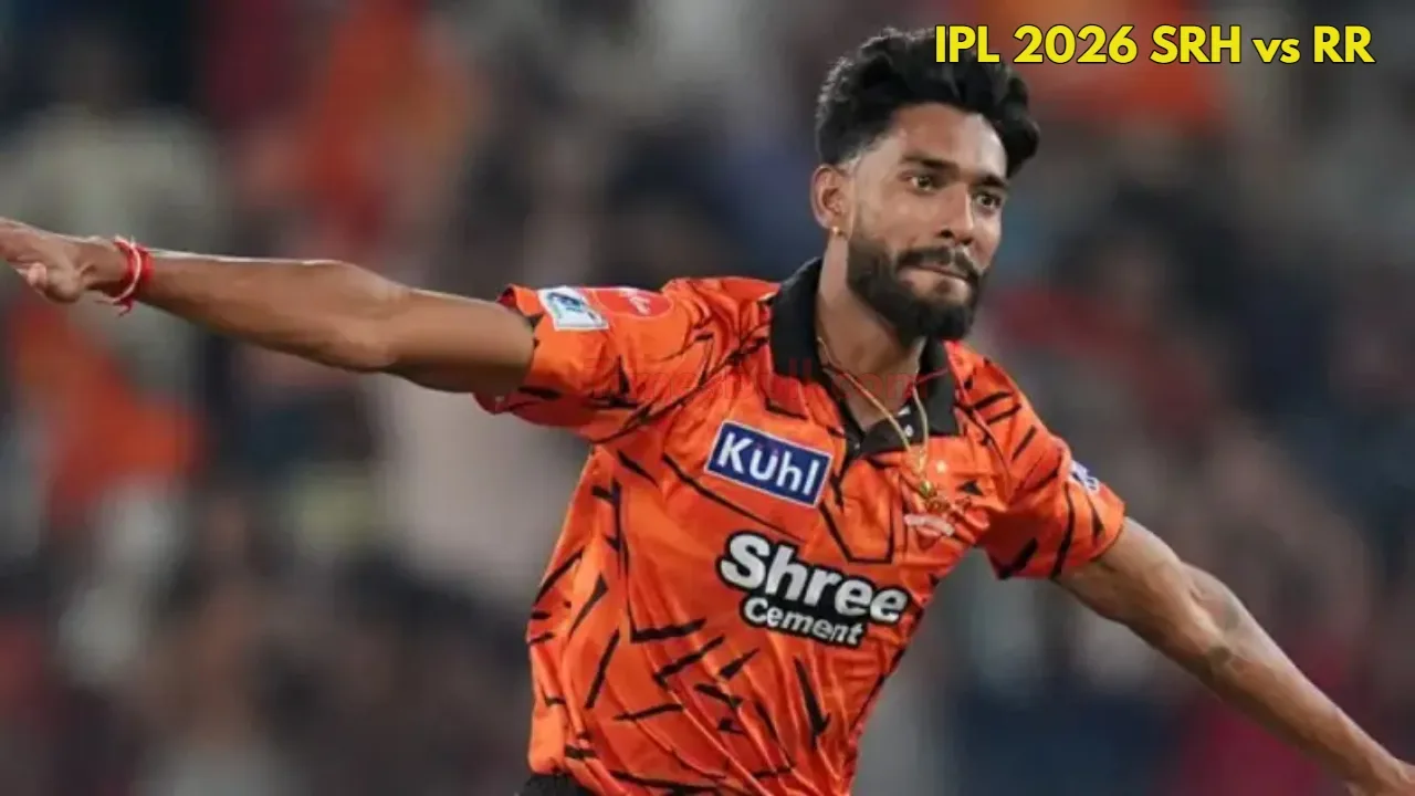 IPL 2026 SRH Vs RR