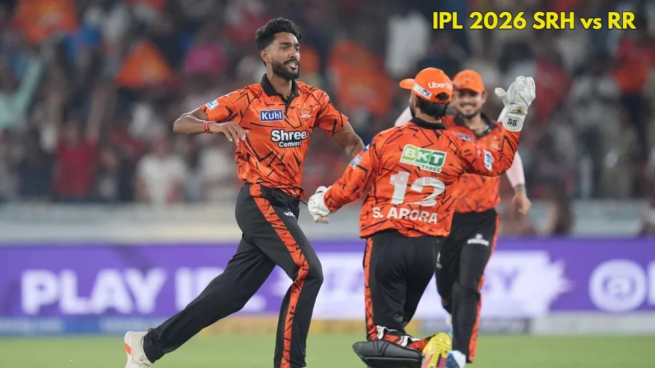 IPL 2026 SRH Vs RR