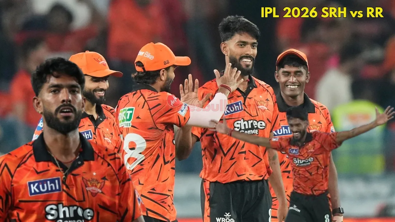IPL 2026 SRH Vs RR