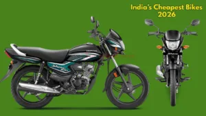 Cheapest Bikes in India 2026: TVS Sport, Hero HF Deluxe, Honda Shine 100 and More