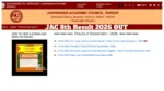 JAC 8th Result 2026 OUT
