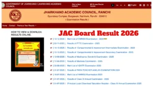 JAC Board Result 2026 1