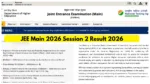 JEE Main 2026 Session 2 Result