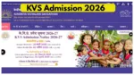 KVS Admission 2026