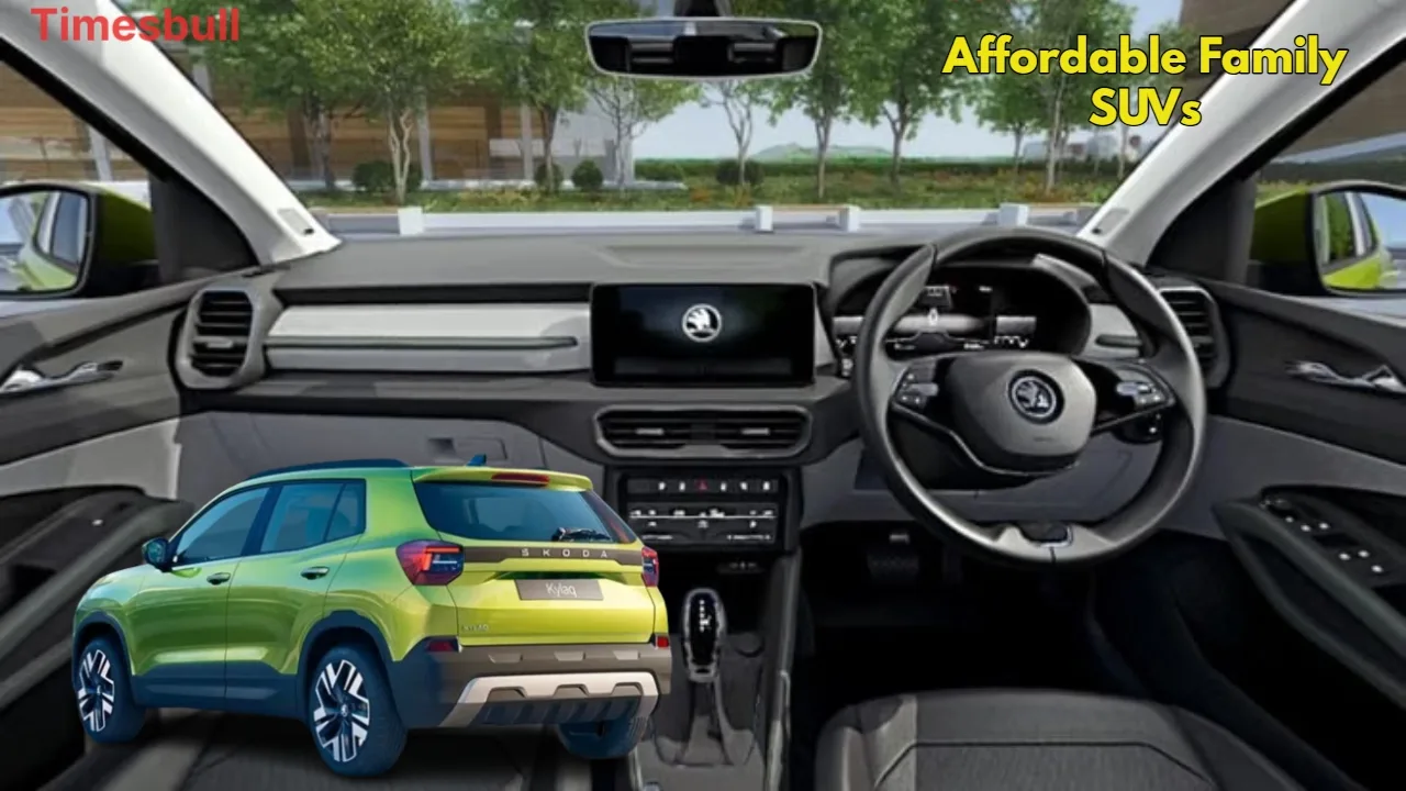 Affordable Family SUVs 2026: 28 kmpl, Sunroof & Safety from ₹7.51 Lakh - Kylaq | Times Bull
