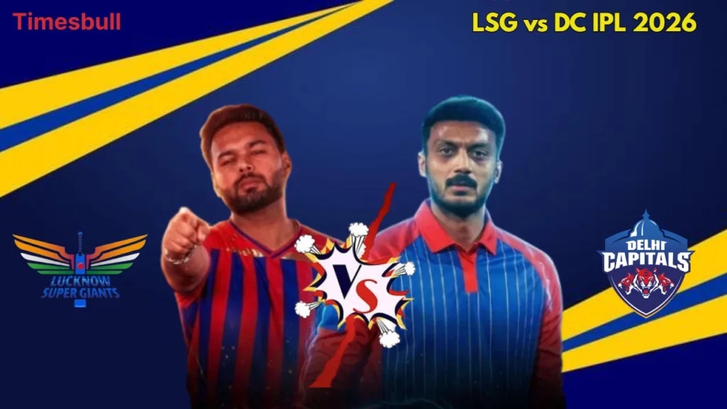 LSG vs DC IPL 2026