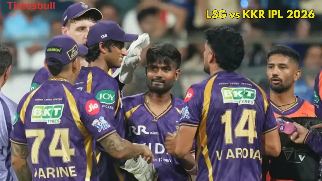 IPL 2026: Mukul Choudhary Snatches Victory from KKR with Epic Sixes - Lucknow Beats KKR By 3 Wickets (1) | Times Bull