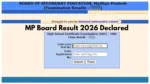 MP Board Result 2026 Declared
