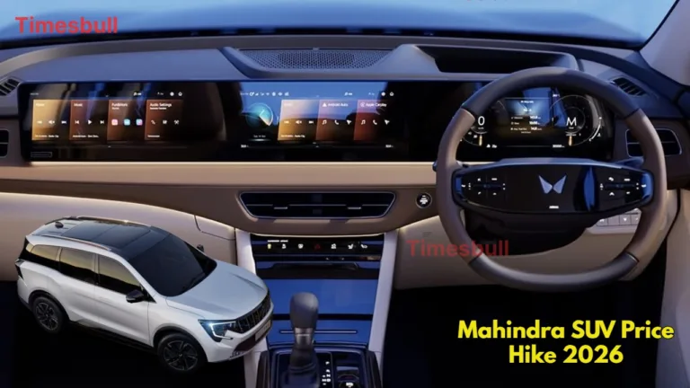 Mahindra Suv Price Hike 2026