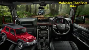 Mahindra Thar Price Hike