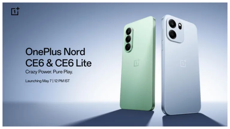 OnePlus Nord CE 6 Lite Launching in India on May 7 with 7,000mAh Battery, & Android 16, Full Specification