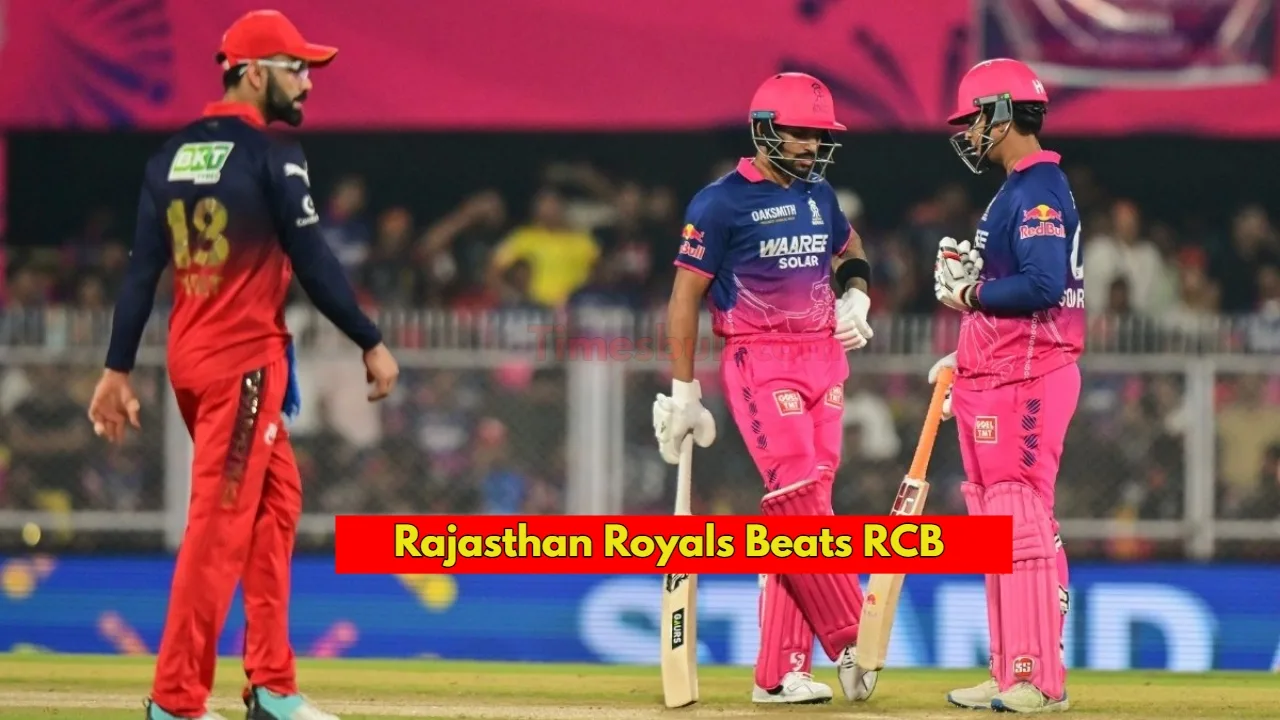 RR vs RCB IPL 2026 Highlight: Rajasthan Royals register their fourth consecutive victory, Crush Bangalore by 6 wickets - RR Vs RCB IPL 2026 (2) | Times Bull