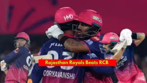RR vs RCB IPL 2026 Highlight: Rajasthan Royals register their fourth consecutive victory, Crush Bangalore by 6 wickets