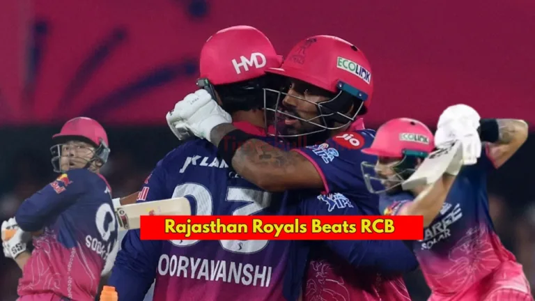 RR vs RCB IPL 2026 Highlight: Rajasthan Royals register their fourth consecutive victory, Crush Bangalore by 6 wickets - RR Vs RCB IPL 2026 | Times Bull