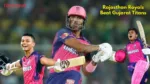 Rajasthan Royals Beat Gujarat Titans