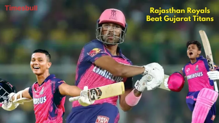 Rajasthan Royals Beat Gujarat Titans