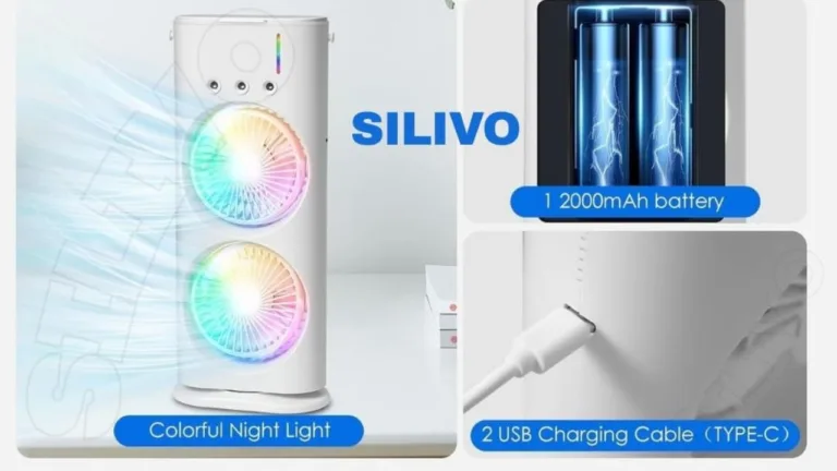 Amazon Summer Deal Alert: Get 53% Discount on SILIVO Mini Cooler Double Fan at Just ₹949!