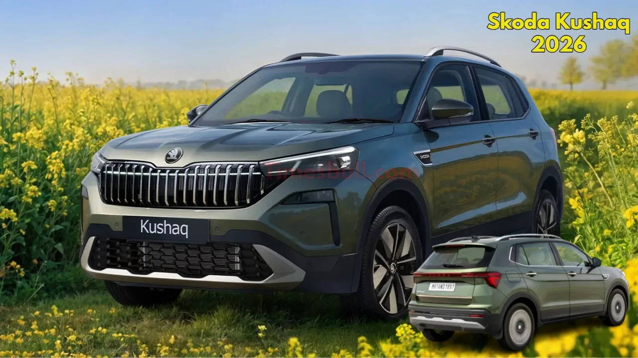 Skoda Kushaq 2026: Price, Mileage, Sunroof & Premium Features at Just ₹10.69 Lakh, See Details - Skoda Kushaq 2026 (1) | Times Bull