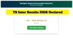 TS Inter Results 2026 Declared