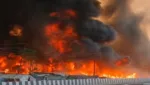 Terrifying Fire In Lucknow