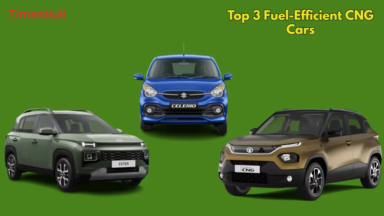 Top 3 Fuel Efficient CNG Cars