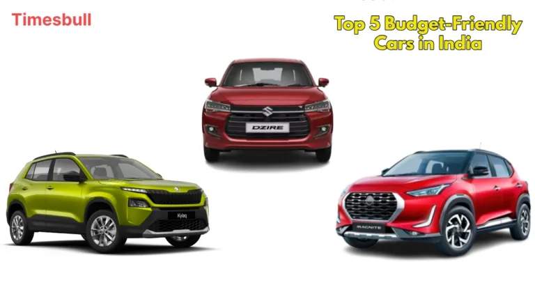 Top 5 Budget Friendly Cars In India