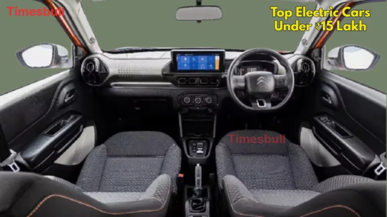 Top Electric Cars Under ₹15 Lakh