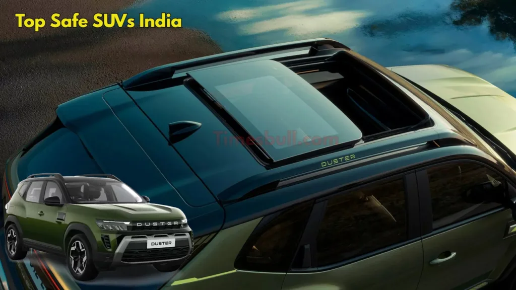 Top Safe SUVs India: Sierra EV 6 Airbags, Seltos TPMS vs Duster – Check Details
