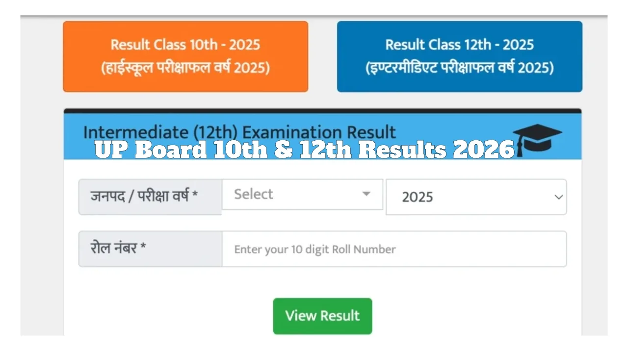 UP Board 10th 12th Results