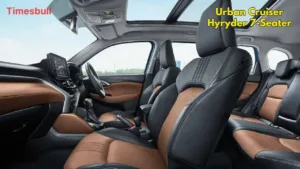 Urban Cruiser Hyryder 7 Seater