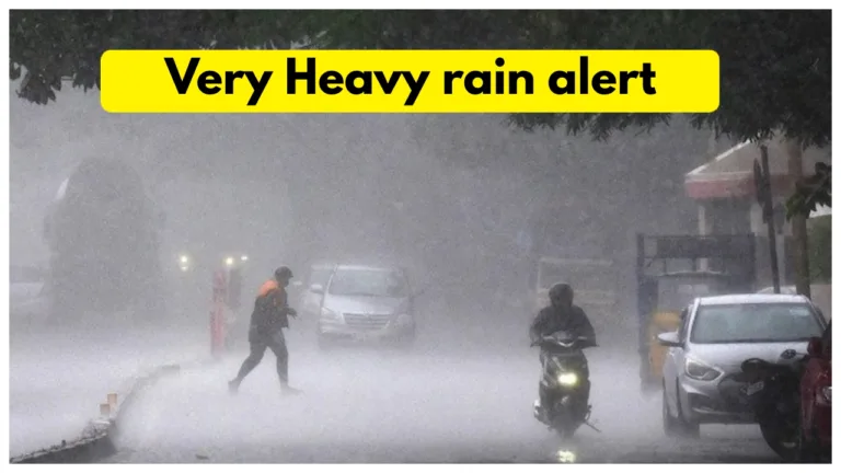 Monsoon Forecast – Heavy to Very Heavy rain alert in 12 States for the next 3 Days. Here Full Weather Update