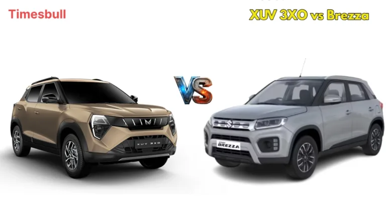 XUV 3XO Vs Brezza