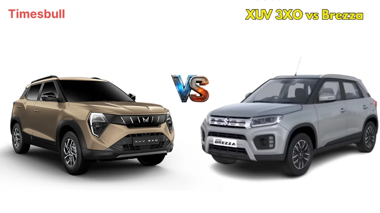 XUV 3XO Vs Brezza